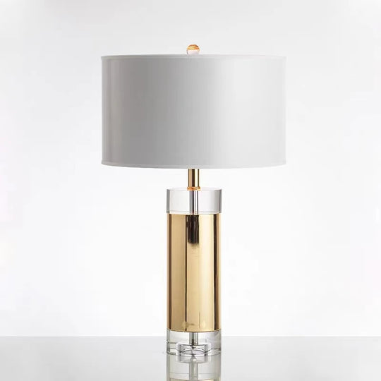 Modern Luxury Crystal Glass Table Lamp for Bedroom &amp; Living Room
