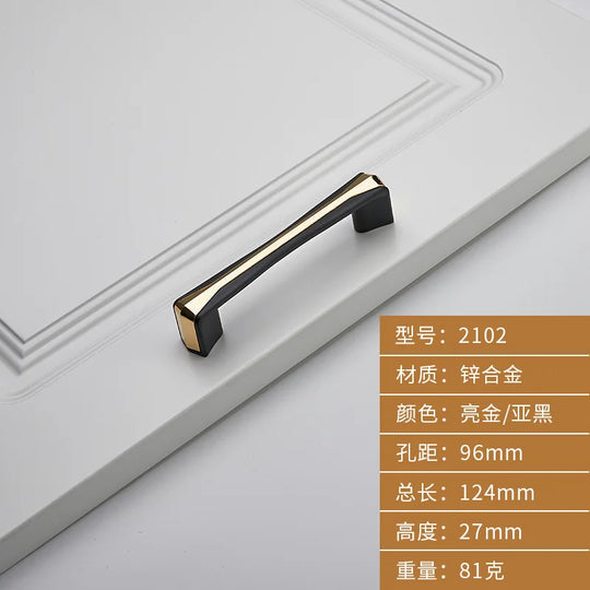 American Zinc Alloy Cabinet Handles – Solid Drawer &amp; Wardrobe Pulls