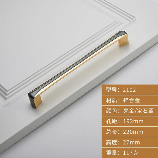 American Zinc Alloy Cabinet Handles – Solid Drawer &amp; Wardrobe Pulls