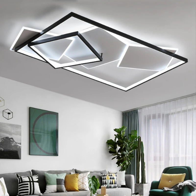 Modern Creative LED Ceiling Lamp for Living Room &amp; Bedroom