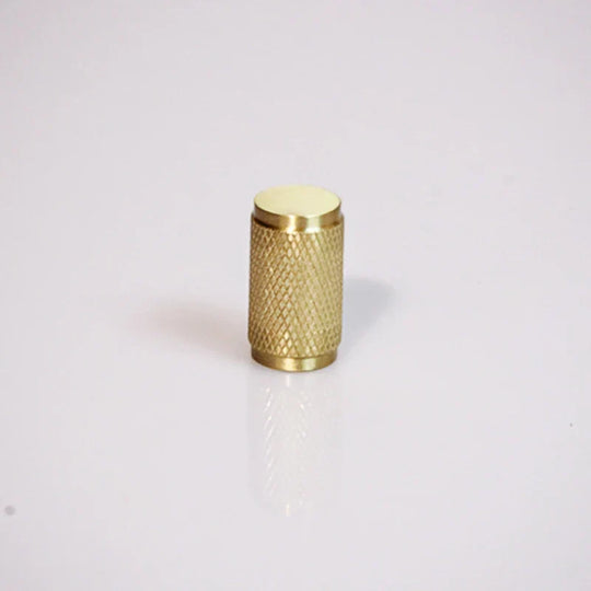 Knurled Brass T-Bar Handles – Modern Cabinet &amp; Cupboard Pulls