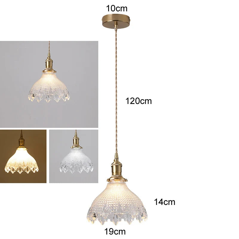 Seraphina – Green Glass Pendant Light for Kitchen Island, Dining, and Home Décor