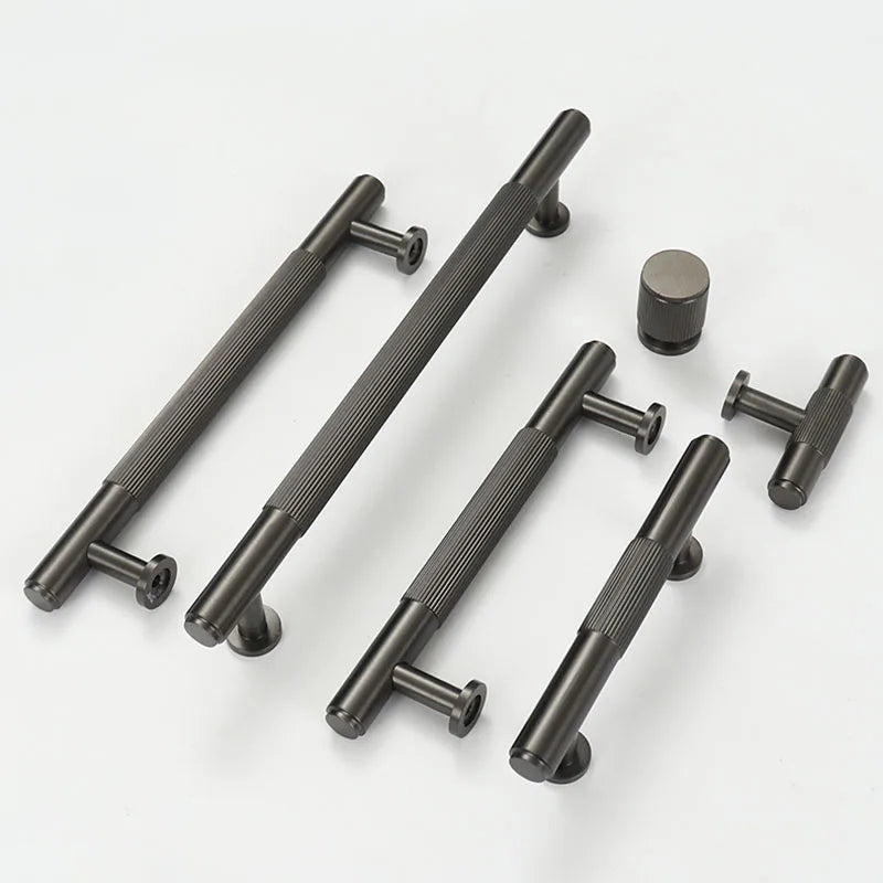 Gold Brass Cabinet Handles – Modern Bar Pulls and Knobs for Furniture