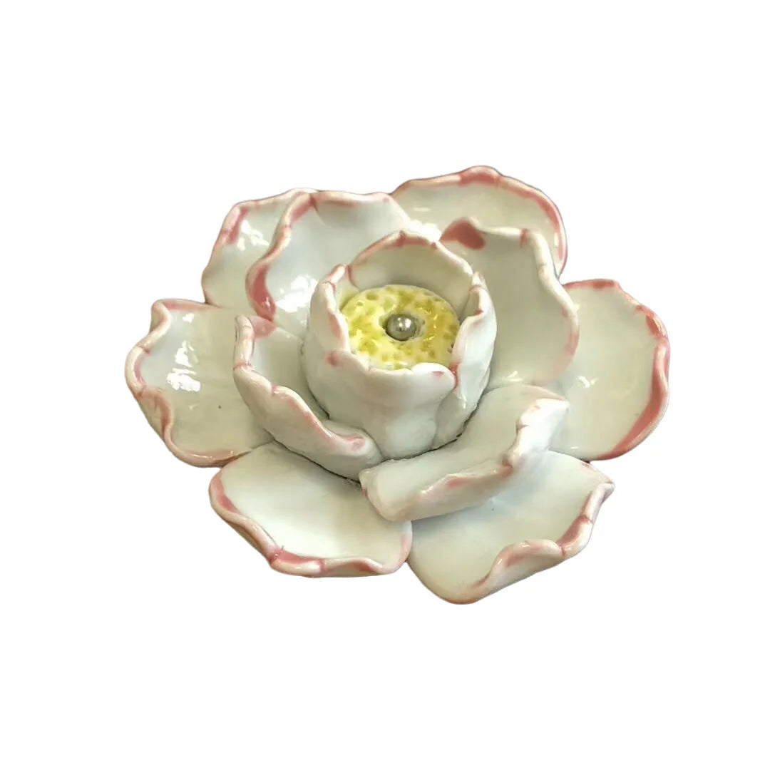 Handmade Ceramic Flower Knobs – Artistic Cabinet &amp; Drawer Handles