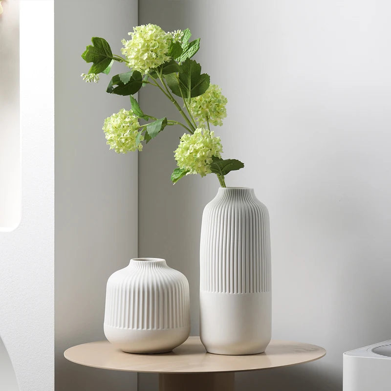 Ceramic Decorative Vase for Living Room Flower Arrangement