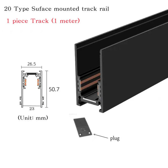 Smart Magnetic Track LED Light – Modern Dimmable Ceiling &amp; Spot Lighting