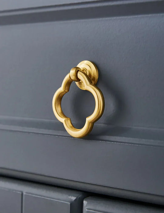 Brass Dropping Handles (Set of 2) – Modern Cabinet &amp; Wardrobe Pulls