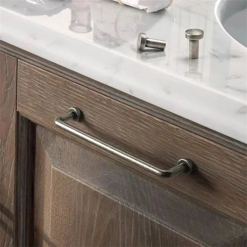 Antique Zinc Alloy Drawer &amp; Cabinet Handles – Retro Vintage Pulls