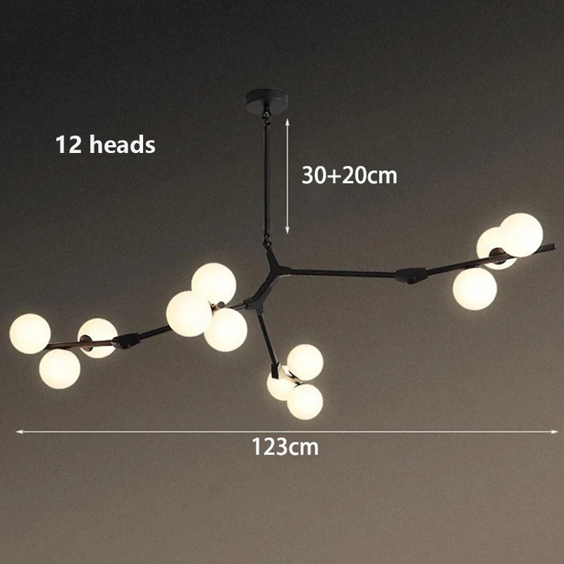 Modern Ceiling Chandelier Pendant Light for Dining &amp; Living Room