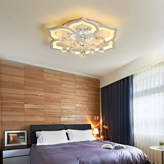Modern Crystal Chandelier Pendant Light for Living &amp; Dining Room