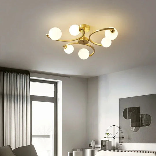 Designer Glass Ceiling Pendant Light for Living &amp; Dining Room