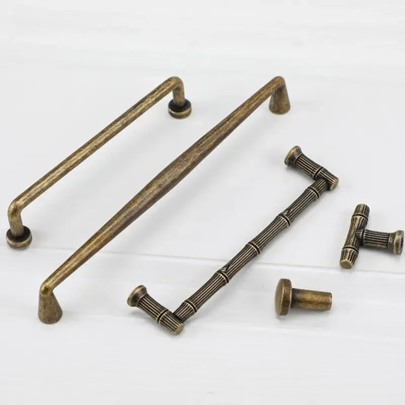 Antique Zinc Alloy Drawer &amp; Cabinet Handles – Retro Vintage Pulls