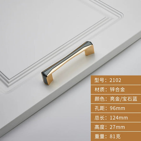 American Zinc Alloy Cabinet Handles – Solid Drawer &amp; Wardrobe Pulls