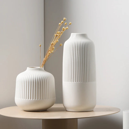 Ceramic Decorative Vase for Living Room Flower Arrangement