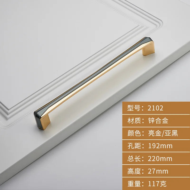 American Zinc Alloy Cabinet Handles – Solid Drawer &amp; Wardrobe Pulls