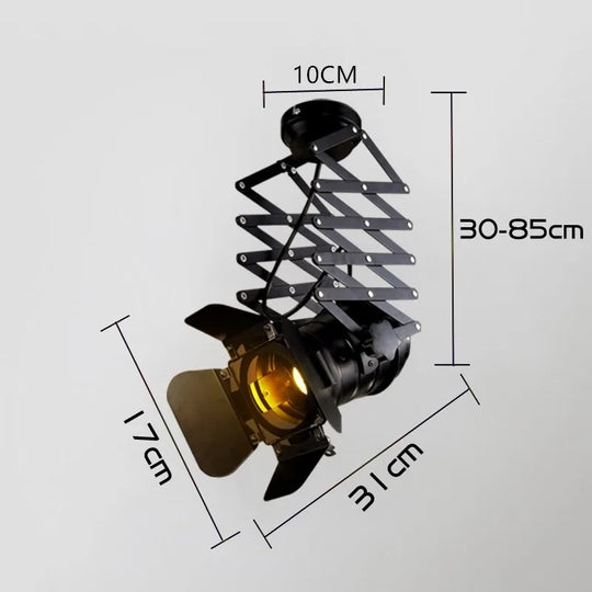 Modern LED Industrial Track Lamp for Bar, Café &amp; Loft Interiors