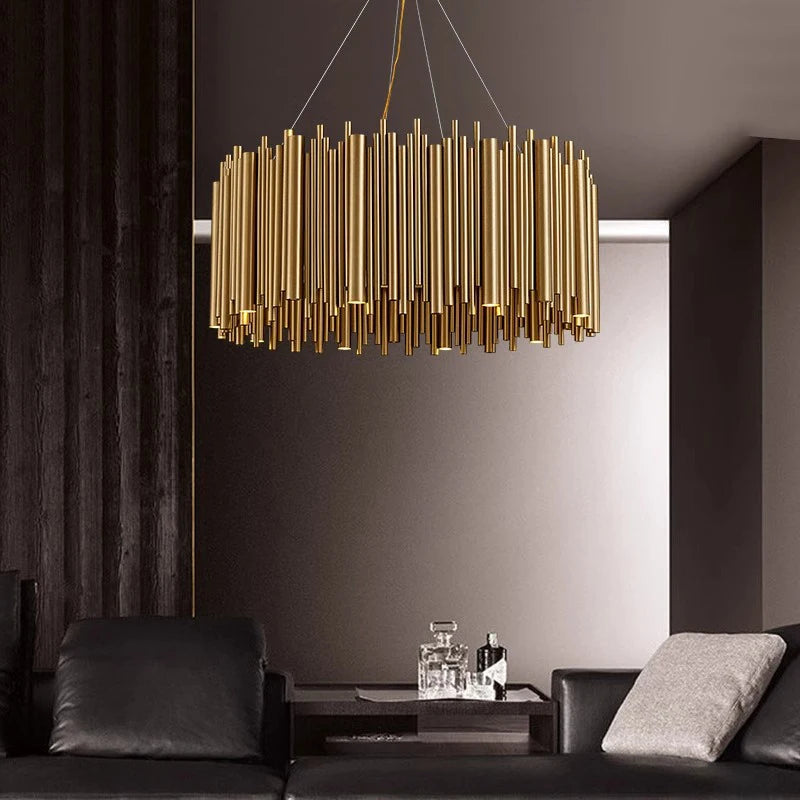 Modern LED Pendant Chandelier for Living &amp; Dining Room