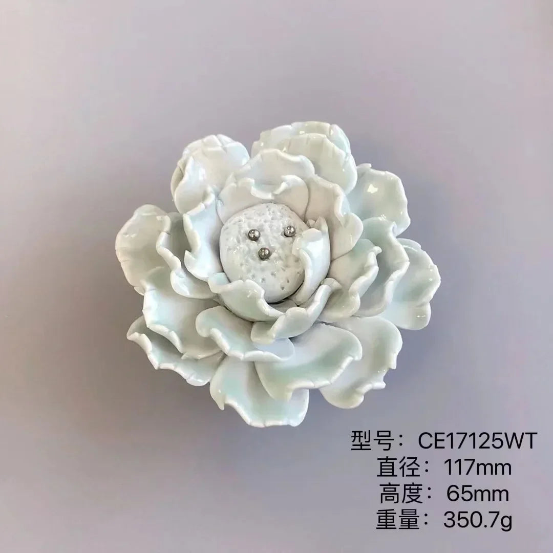 Handmade Ceramic Flower Knobs – Artistic Cabinet &amp; Drawer Handles