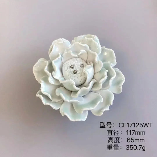 Handmade Ceramic Flower Knobs – Artistic Cabinet &amp; Drawer Handles