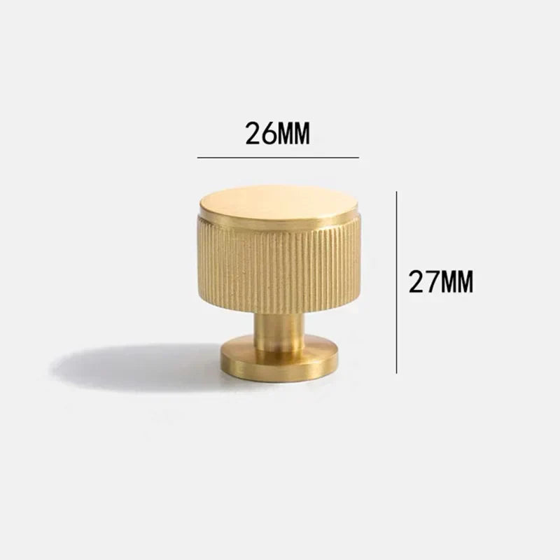 American Style Brass Cabinet Handles – Light Luxury Door Pulls for Furniture