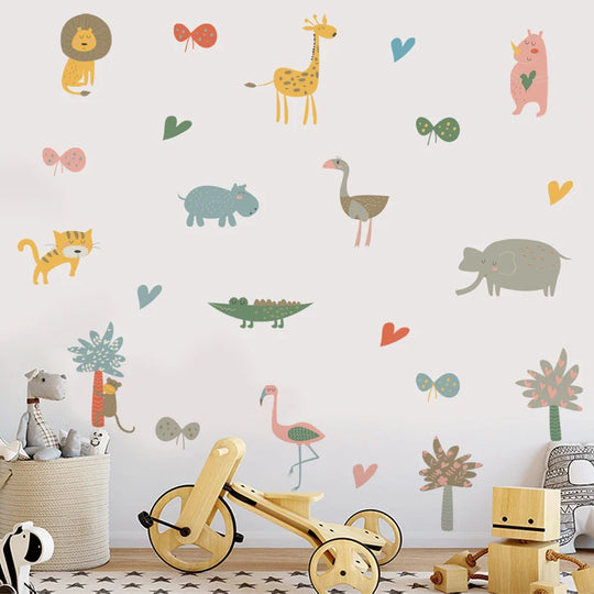 Safari Animal Wall Decals
