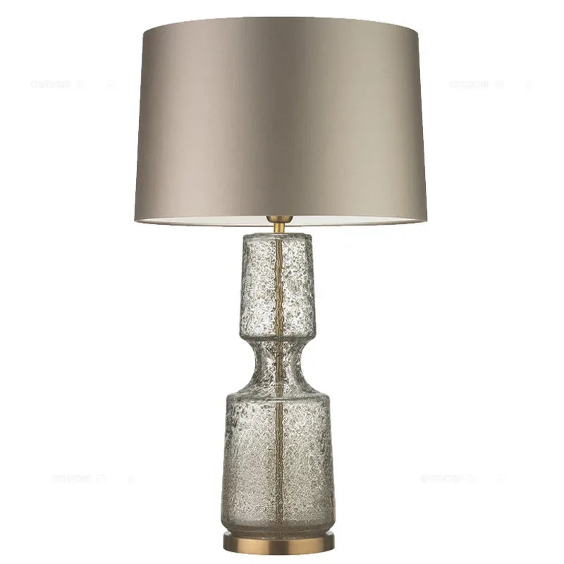 Postmodern Minimalist Glass Art Desk Lamp for Bedroom &amp; Living Room