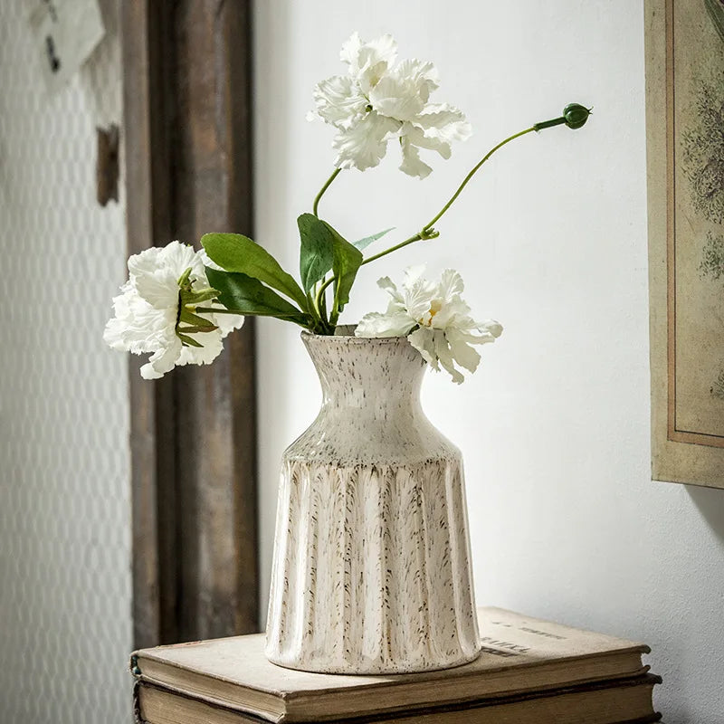 Vintage Ceramic Decorative Vase for Floral Arrangements Home Decor