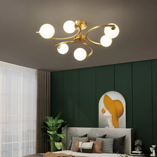 Designer Glass Ceiling Pendant Light for Living &amp; Dining Room