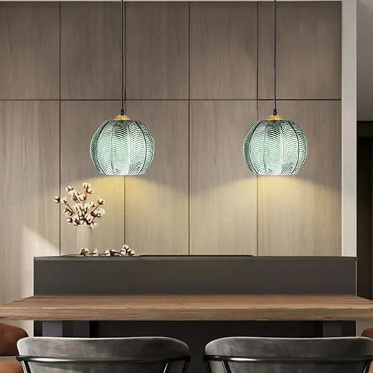 Sylvara – Nordic Glass Pendant Light for Bedroom, Living Room, and Kitchen Island