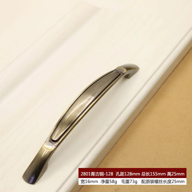 Retro Bronze Cabinet Handles – Antique Metal Drawer &amp; Door Pulls