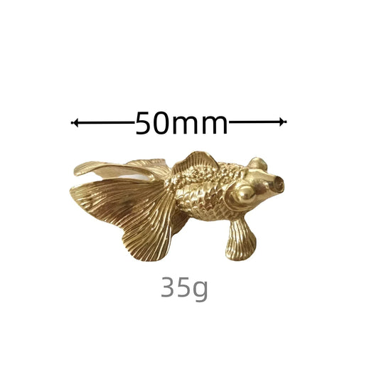 Brass Animal-Shaped Cabinet Handles – Luxury Gold Furniture Pulls