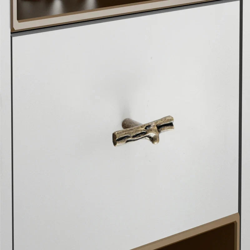 Antique Tree Pole Kitchen Handles – Zinc Alloy Drawer &amp; Cabinet Pulls