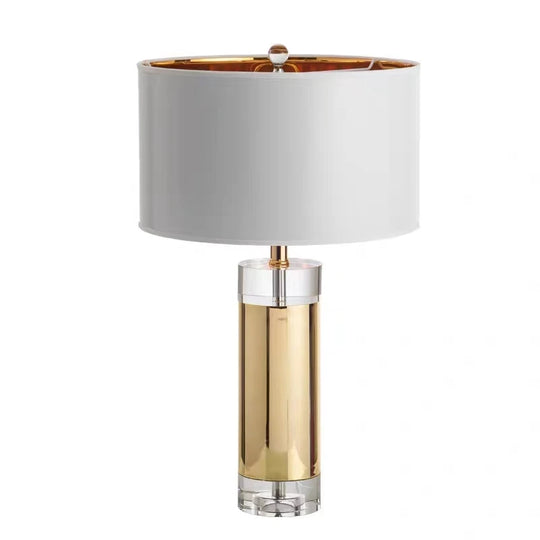 Modern Luxury Crystal Glass Table Lamp for Bedroom &amp; Living Room