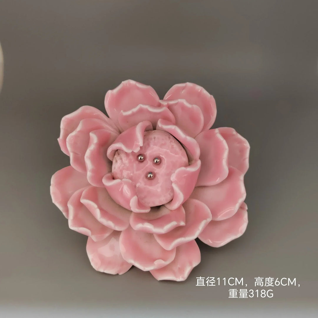 Handmade Ceramic Flower Knobs – Artistic Cabinet &amp; Drawer Handles