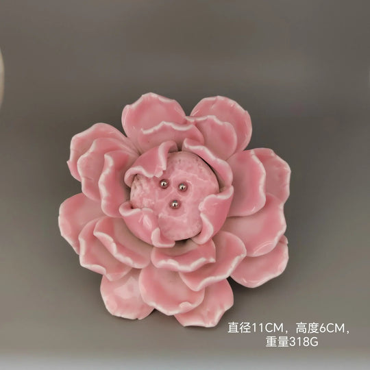 Handmade Ceramic Flower Knobs – Artistic Cabinet &amp; Drawer Handles