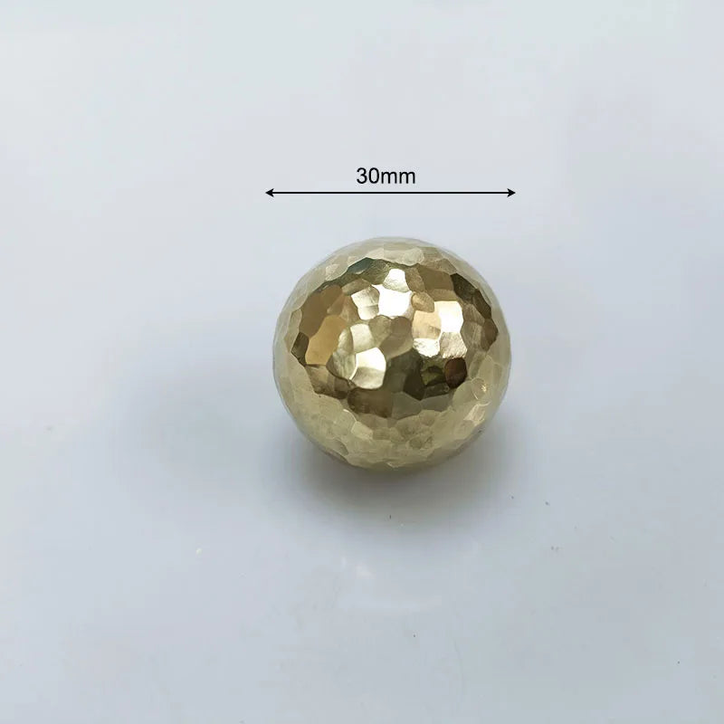 Brass Ball Cabinet Knobs – Modern Furniture &amp; Wardrobe Pulls
