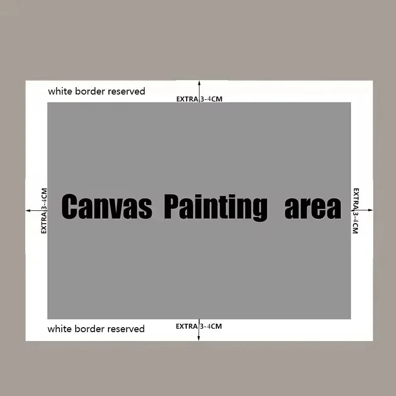 Large Abstract Blossom Tree Canvas Wall Art Unframed