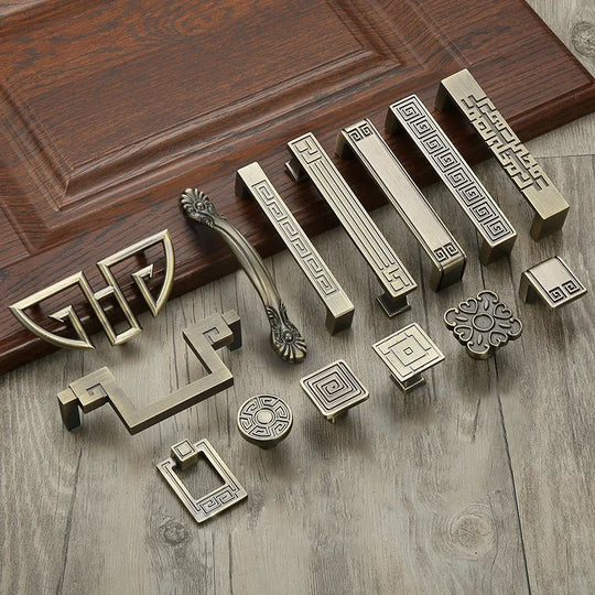 Antique Bronze Cabinet Knobs &amp; Handles – Vintage Furniture Hardware