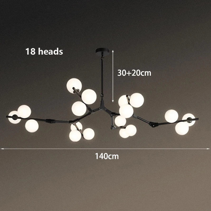 Modern Ceiling Chandelier Pendant Light for Dining &amp; Living Room