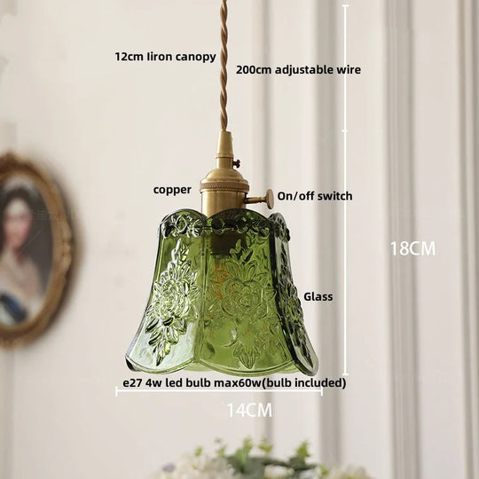 Lucien – Modern Clear Glass Pendant Light for Living Room, Restaurant, and Café