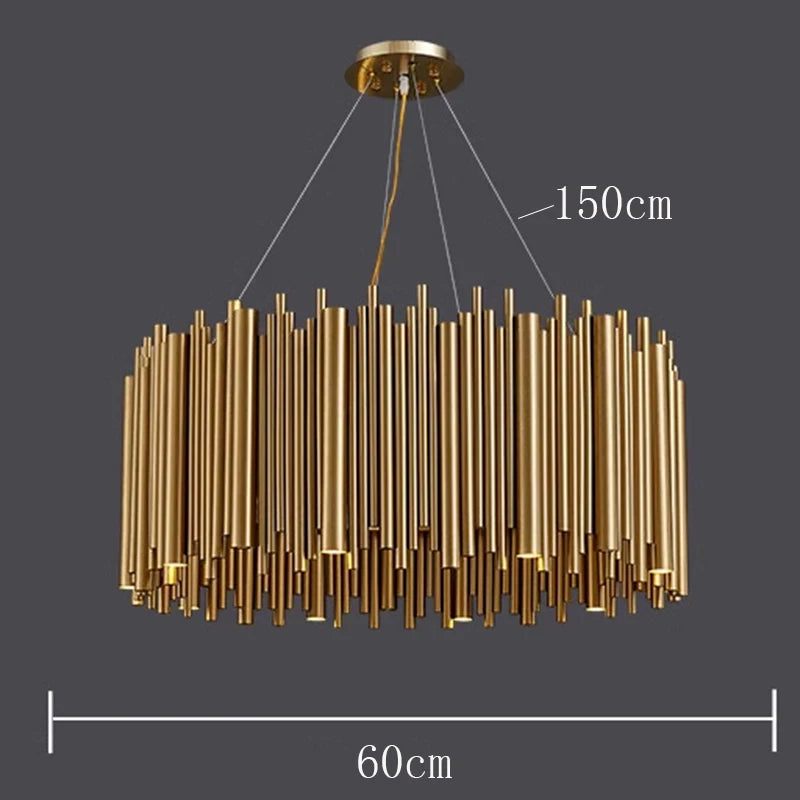 Modern LED Pendant Chandelier for Living &amp; Dining Room