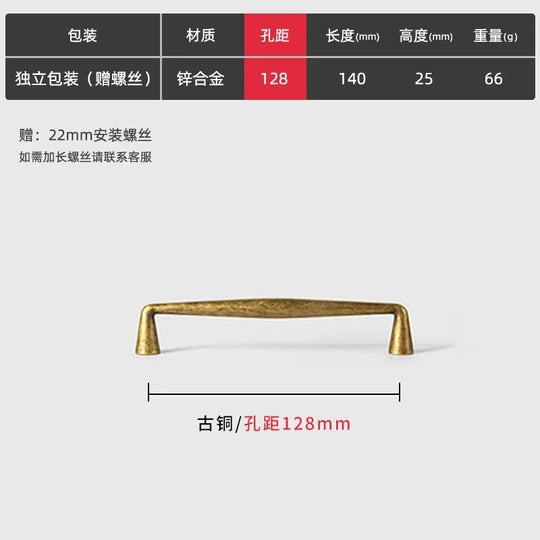 Antique Zinc Alloy Drawer &amp; Cabinet Handles – Retro Vintage Pulls