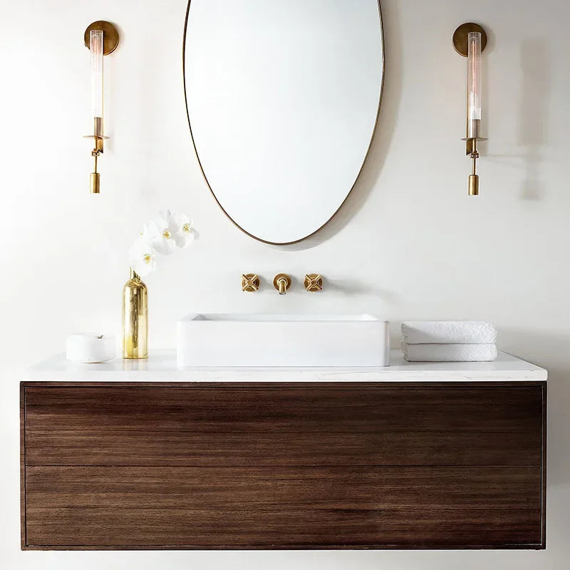 Modern Copper Wall Sconce for Living Room &amp; Bedroom