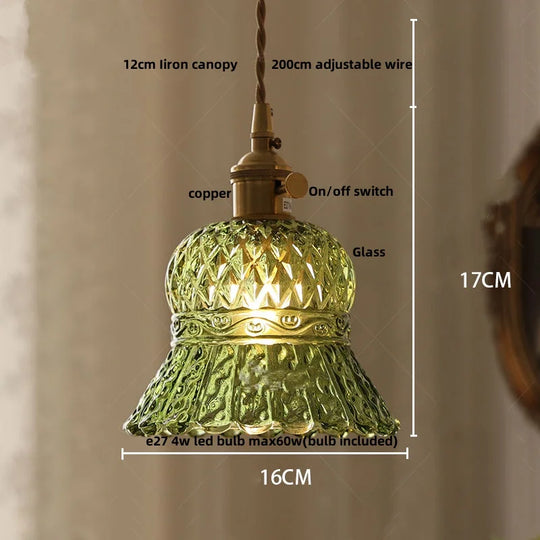 Lucien – Modern Clear Glass Pendant Light for Living Room, Restaurant, and Café