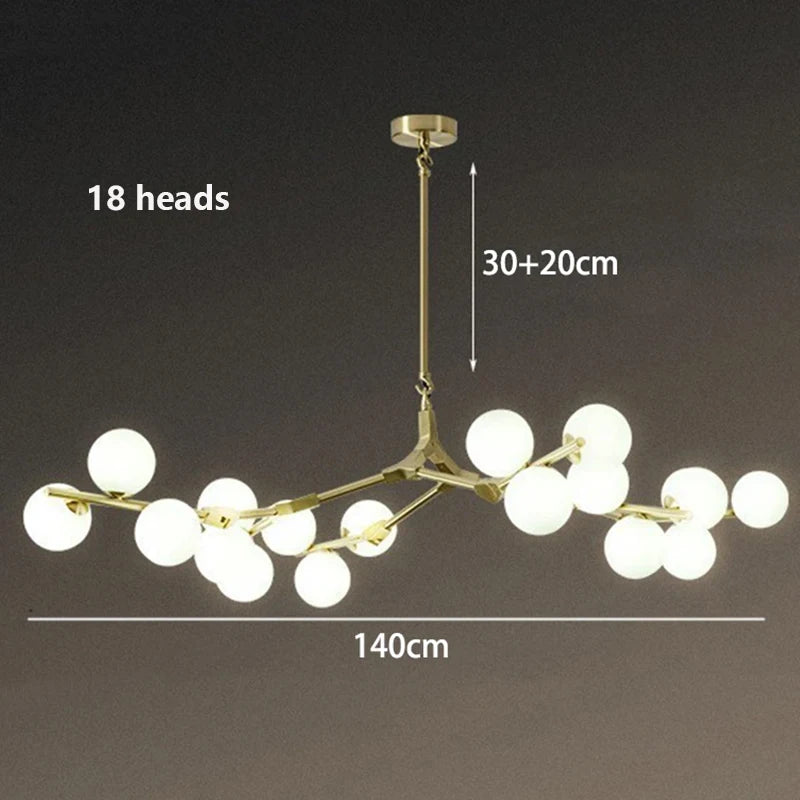 Modern Ceiling Chandelier Pendant Light for Dining &amp; Living Room