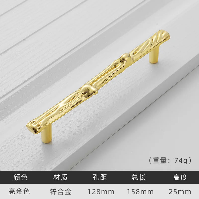 Antique Tree Pole Kitchen Handles – Zinc Alloy Drawer &amp; Cabinet Pulls