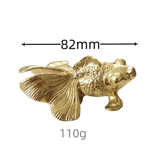 Brass Animal-Shaped Cabinet Handles – Luxury Gold Furniture Pulls