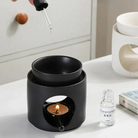 3 In 1 Ceramic Candle Essential Oil Incense Burner