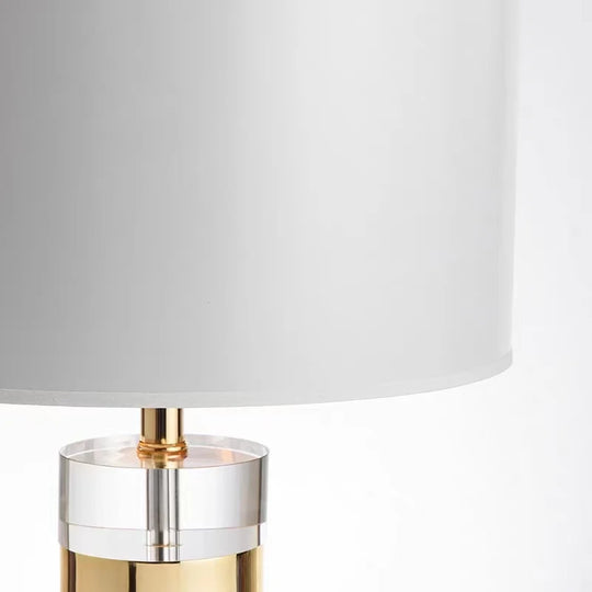 Modern Luxury Crystal Glass Table Lamp for Bedroom &amp; Living Room