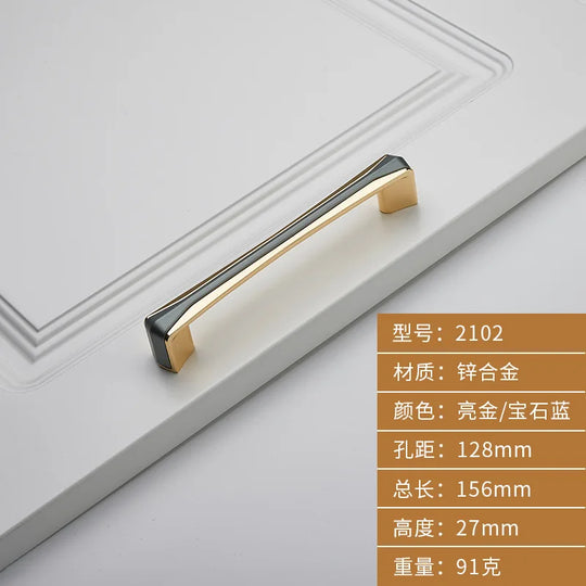 American Zinc Alloy Cabinet Handles – Solid Drawer &amp; Wardrobe Pulls